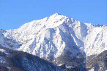 Tambura anticima N.E. via di sinistra 