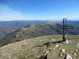 Il Monte Guardiabella dal Monte Grande (m.1418)