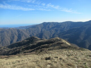 Costone di discesa dal Monte Prearba