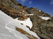 Traverso dopo il Rifugio Fornetto, forse il tratto più delecato.