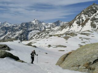 Condizioni della neve presso il Lago Vercellina (5/4/2021)