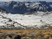 Vista dal Colle della Piccola guardando verso Forno (5/4/2021)