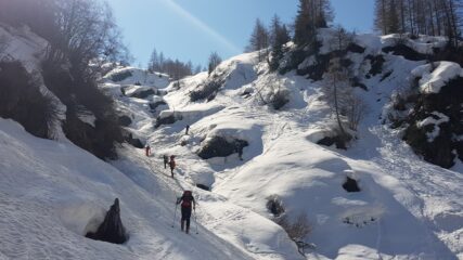 Il salto sopra la piana di Armisola