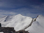sullo sfondo il Ventasuso. A dx la punta Vallonetto o Le Rouet 2502 metri