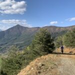 Strada per il punto panoramico