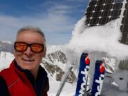 in cima, gran visuale sul corborant