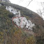 La Cresta degli uccelli ed il settore della falesia.