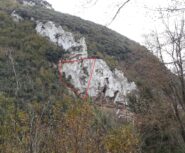 La Cresta degli uccelli ed il settore della falesia.