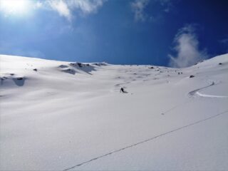 A metà pendio-canale