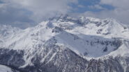 Pic de Rochebrune coperto dalle nuvole