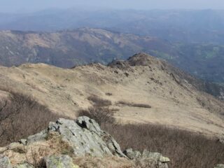 La cresta del Bric Riundo da Cima Faiallo