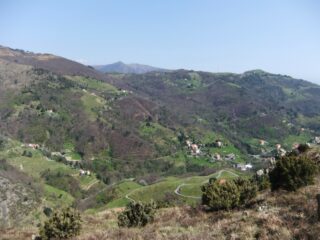 Il verde versante verso Fiorino