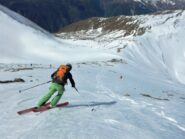 Dorsale su neve marmorea