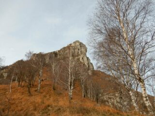 Si sale ripidi verso il M.Moregallo.