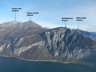 Bellissimo il panorama alle nostre spalle.