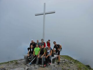 Foto di vetta al M.Tamaro 1961mt.