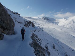 traverso sul versante SO