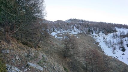 Alle baite di Vioù inizia la neve