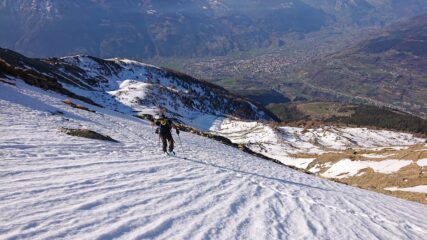 Salendo al colle di Vioù
