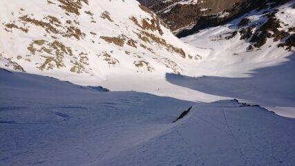Parte bassa, neve molto bella