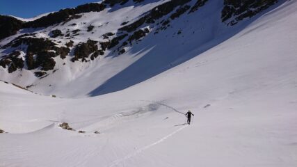 Si risale al colle di Vioù