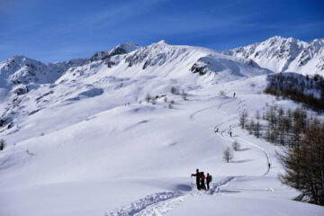 Risalendo la Serriera del Bal