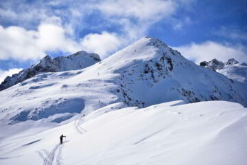 La parte finale del percorso verso la Rocca Reis