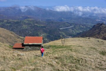 Scendendo verso il Rifugio Gilwell