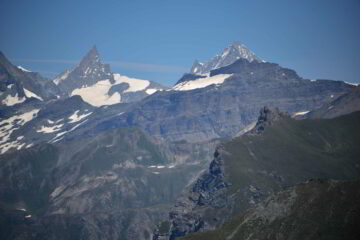 Zinalrothorn e Weisshorn dal Tantanè