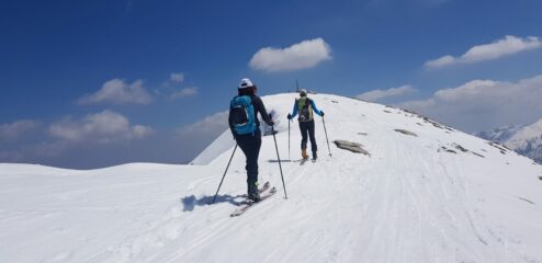 ultimi metri verso il Mondolè