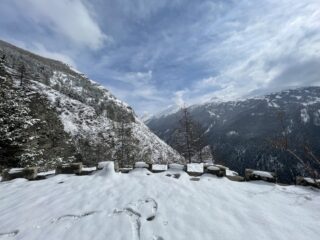 Panorama verso la Valle Fredda.