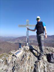 In vetta a Rocca Barbena