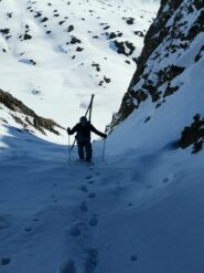 ultimi metri prima del colle