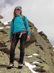 con Ornella Cerri, compagna di salita 