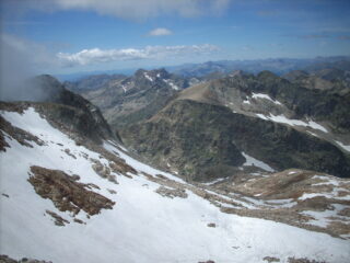 la poca neve rimasta