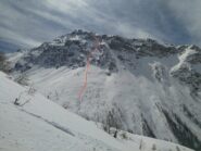 La linea dalla C. del Becco