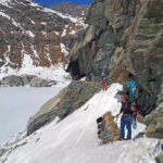 Tratto ostico a bordo lago