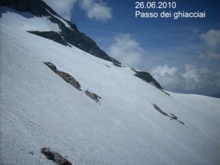 verso il passo dei Ghiacciai