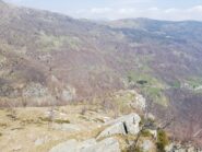 In discesa verso il Lazzarà