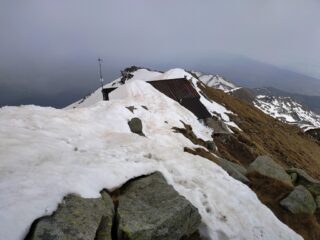 Sopra il rifugio.