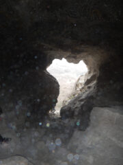 Dall'interno di Roca Furà