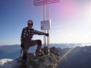 in cima all'Ortles..