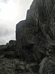 IL muro strapiombante molto fisico