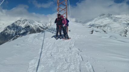 Giorgio e Jagoda in vetta