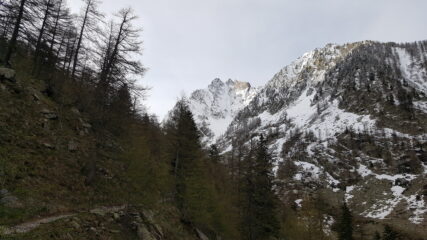 Vista del canale poco prima del Lagarot