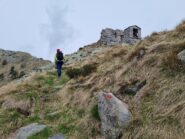 Arrivo al colle della Colma 