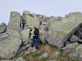 Arrivo al monte becco 