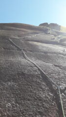 Le liscie compatte placche fessurate di L3..