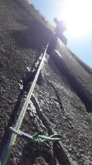 integrando di tanto in tanto con protezioni veloci..