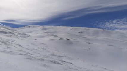 Intorno a quota 2.400 m, già in vista della meta